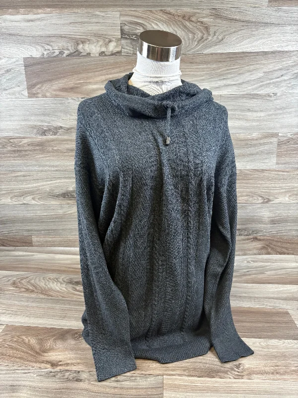 Women's Blouse with Mandarin CollarTop Long Sleeve By Chicos In Green, Size: M