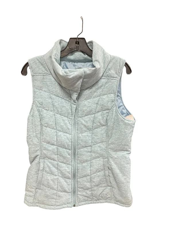 Women's Coats with HoodVest Puffer & Quilted By The North Face In Green, Size: L