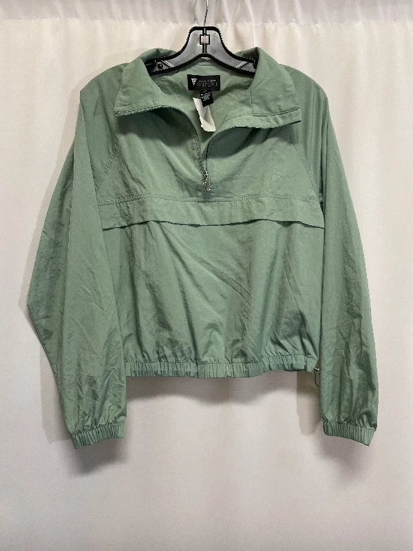 Women's Blazer CoatsJacket Windbreaker By Victorias Secret In Green, Size: Xs